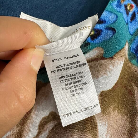 Anthropologie Corey Lynn Calter Paeonia Floral Dress - Picture 8 of 8